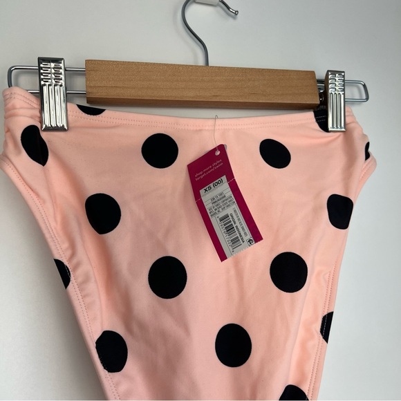 NWTXhilaration Women's Juniors' Cheeky High Leg High Waist Bikini Bottom XS - Picture 7 of 14